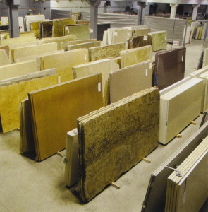 Pick your slab from a wide selection of stone slabs